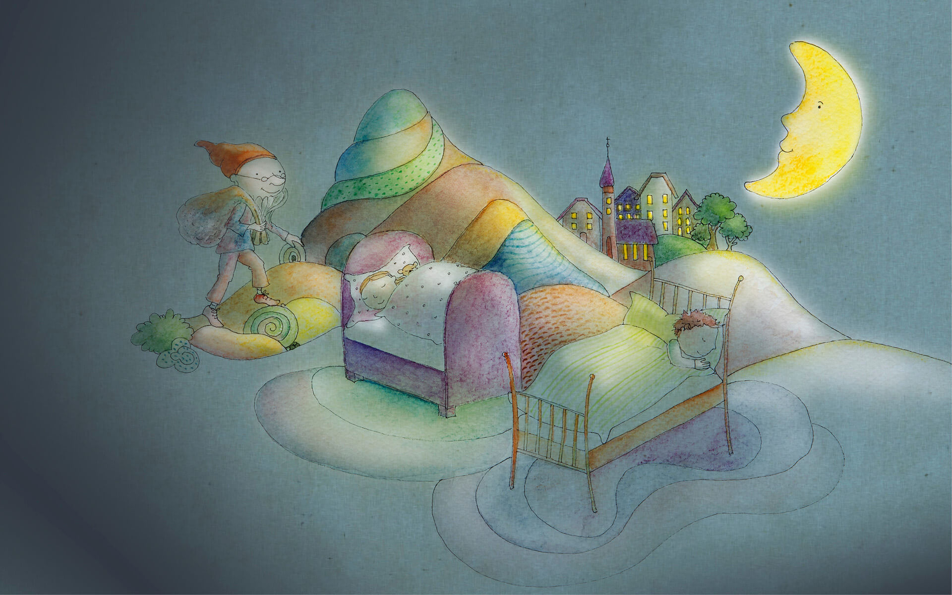 Illustration "Gute Nacht"