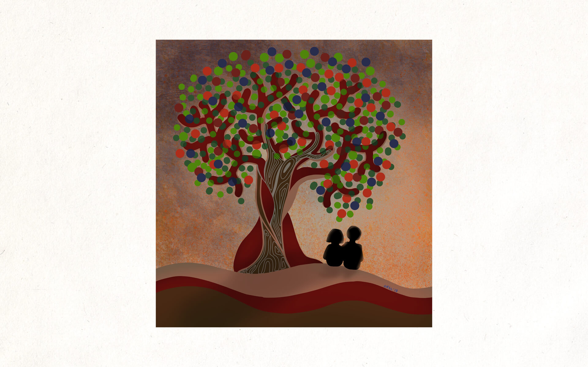 Illustration “Sommerbaum”