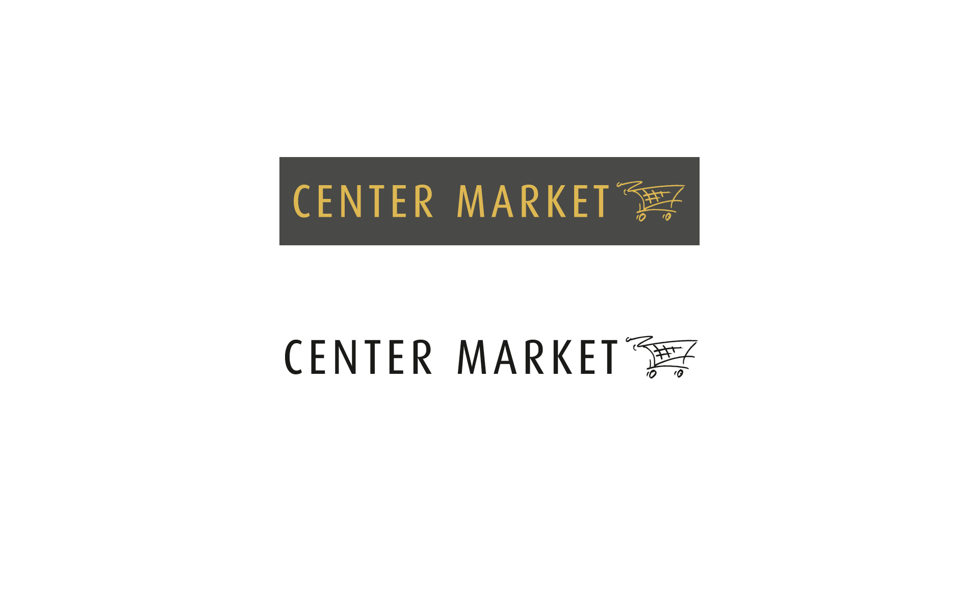 Überarbeitung des Logos - Center Market